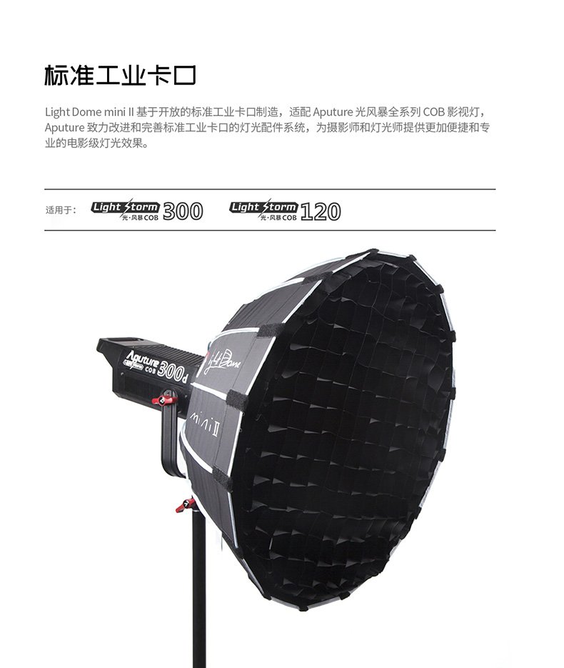 polaishop Aputure Light Dome Mini II 8