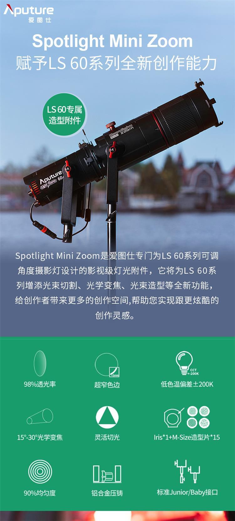 Aputure LS60 Mini Zoom polaishop 1