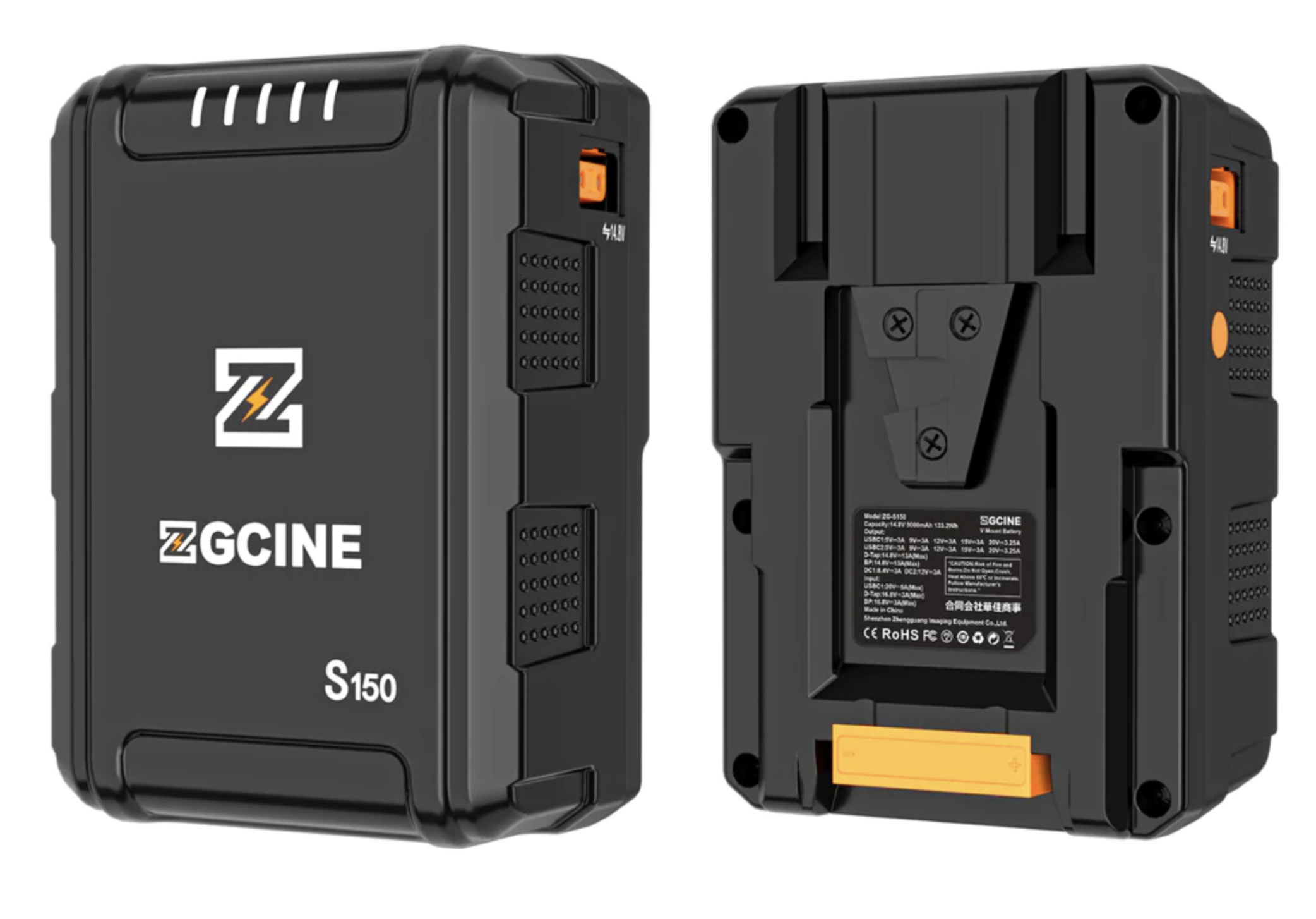 ZGCINE ZG S150V座電池 polaishop 8