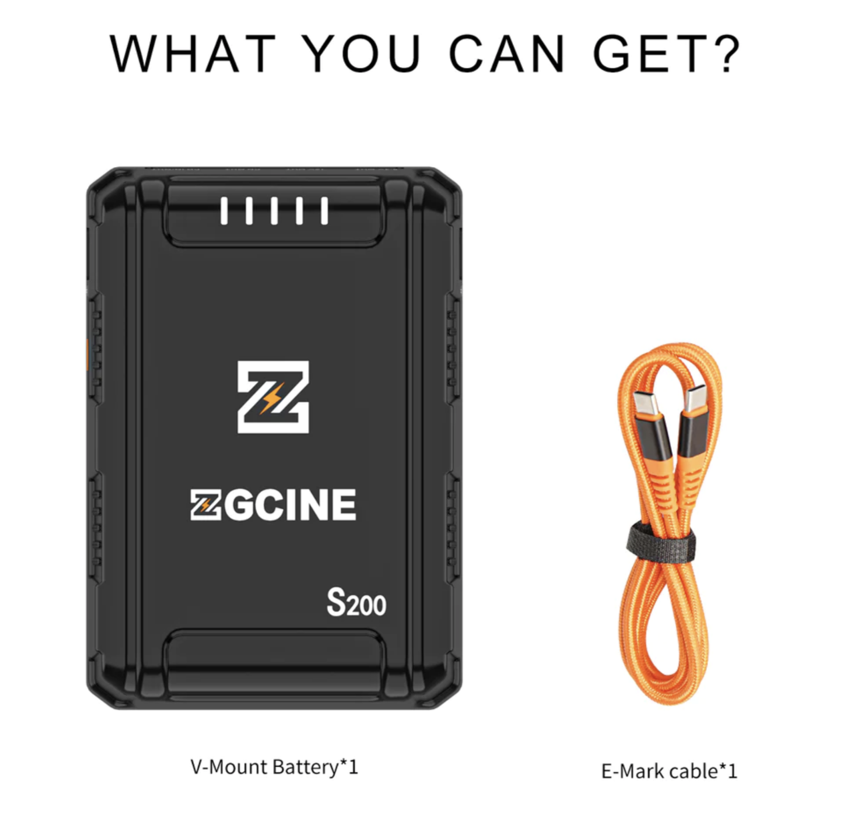 ZGCINE ZG S200 V座電池 polaishop 11