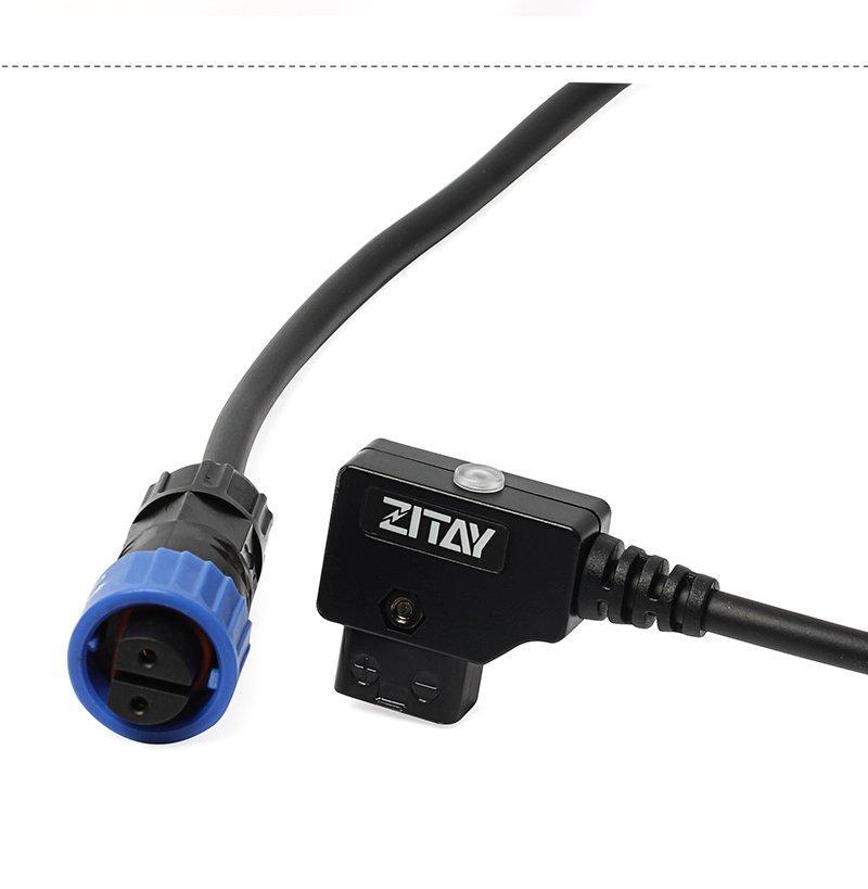 ZITAY Hitie Dedicated Aputure Aitus Photography LED Fill Light P60x P60c Connect V Port D TAP Power Cable polaishop 11