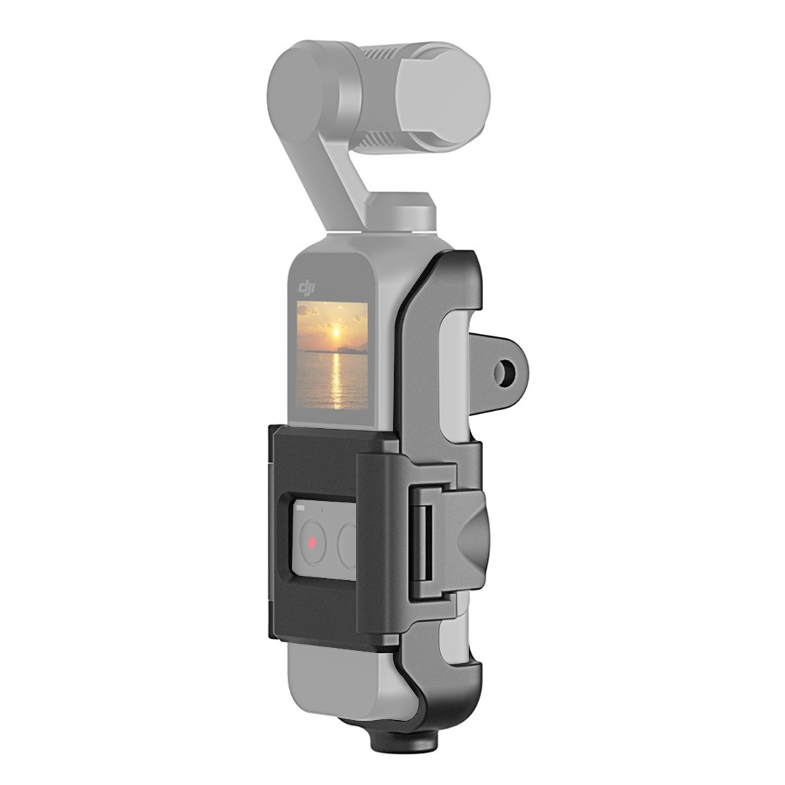PULUZ DJI OSMO Pocket靈眸口袋相機保護邊框支架穿戴配件轉接框- 寶麗 