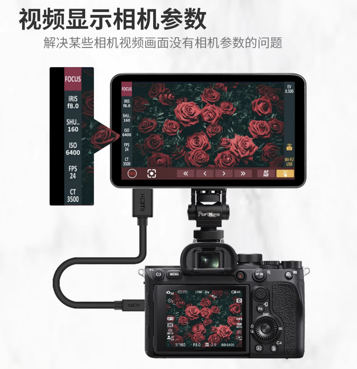 gh5 iphone monitor