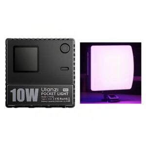 Ulanzi C10RGB 10W Full-Color Pocket LED 10W補光燈直播影片拍攝雙色溫攝影燈