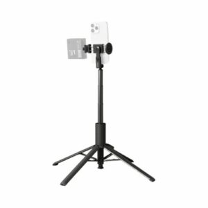 Ulanzi MT86 落地自展開手機三腳架 - 黑色 | 觸地自動彈開 | 四腳穩定支撐 | 10m 無線遙控