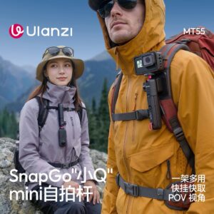 Polaishop 194 Ulanzi優籃子MT55 mini自拍桿大疆DJI Action6/Nano/5pro/4/Pocke