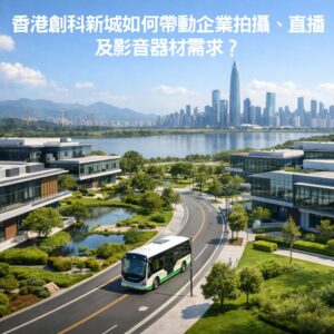 攝影器材的香港創科新城如何帶動企業拍攝、直播及影音器材需 1